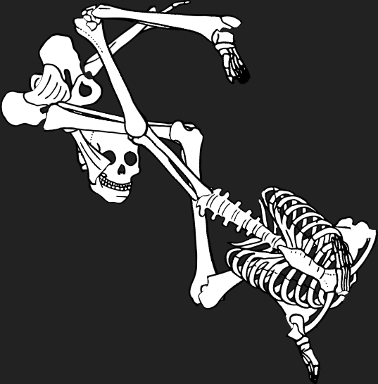 Dem bones dem bones dem – dry bones!