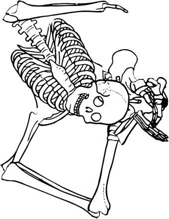 Dem bones dem bones dem – dry bones!