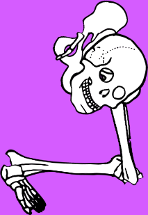 Dem bones dem bones dem – dry bones!