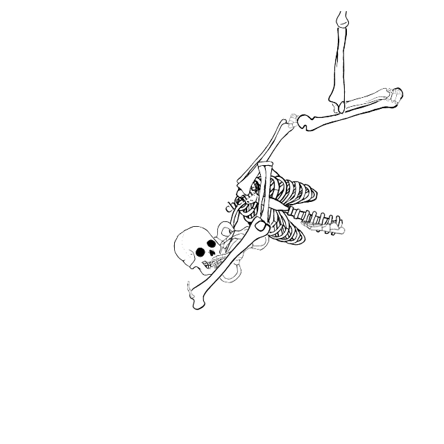Dem bones dem bones dem – dry bones!