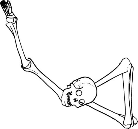 Dem bones dem bones dem – dry bones!