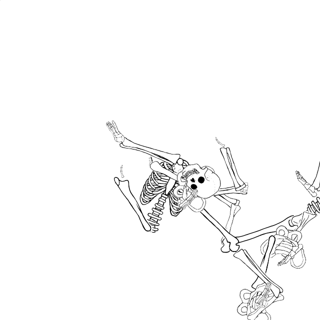 Dem bones dem bones dem – dry bones!