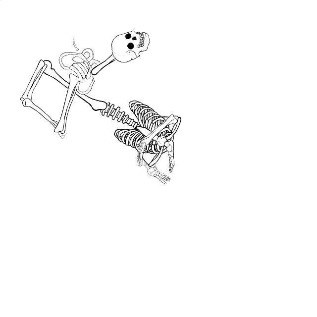 Dem bones dem bones dem – dry bones!