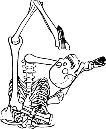 Dem bones dem bones dem – dry bones!
