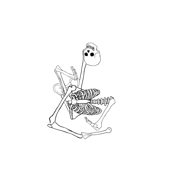 Dem bones dem bones dem – dry bones!