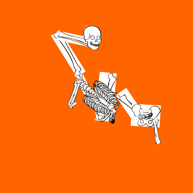 Dem bones dem bones dem – dry bones!