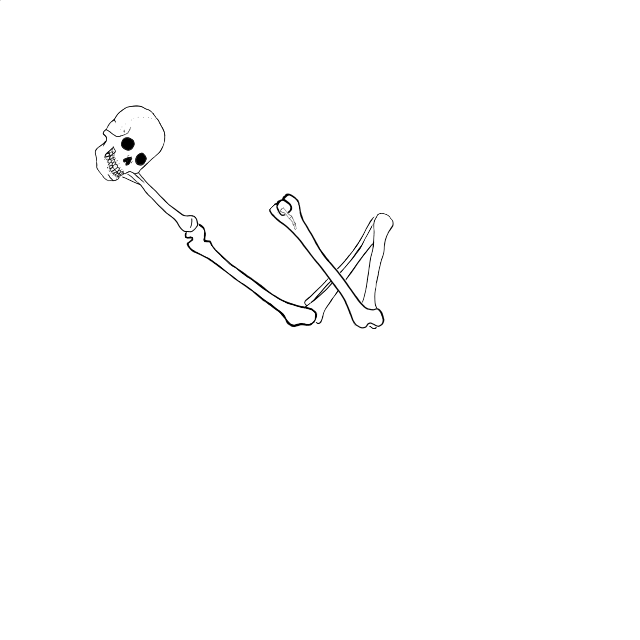 Dem bones dem bones dem – dry bones!