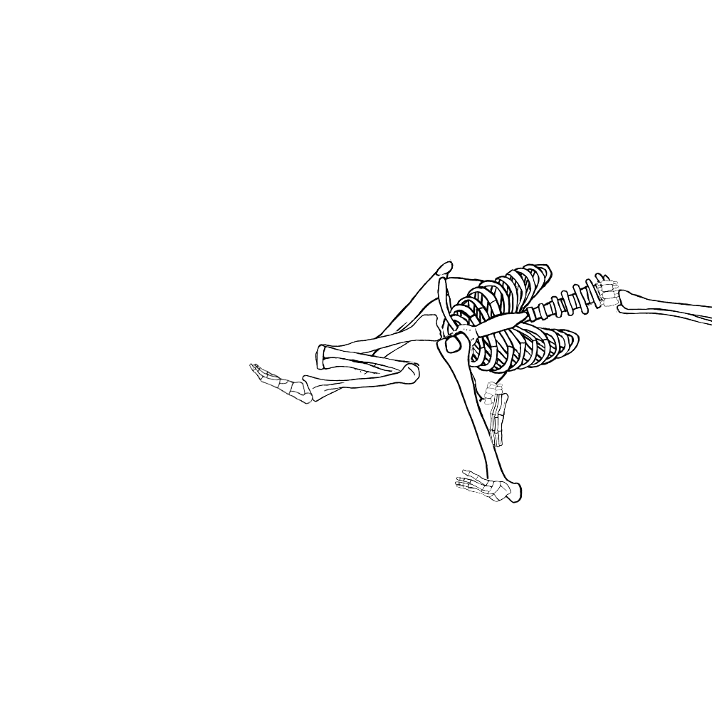 Dem bones dem bones dem – dry bones!