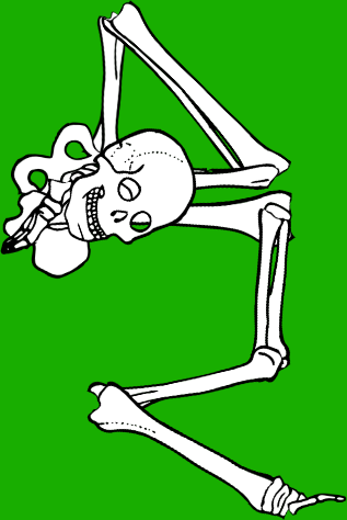Dem bones dem bones dem – dry bones!