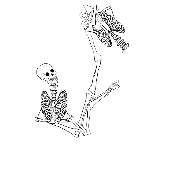 Dem bones dem bones dem – dry bones!