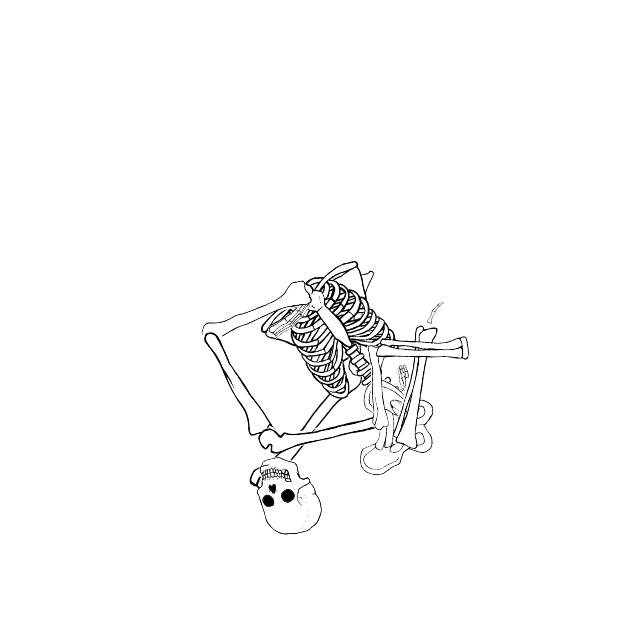 Dem bones dem bones dem – dry bones!