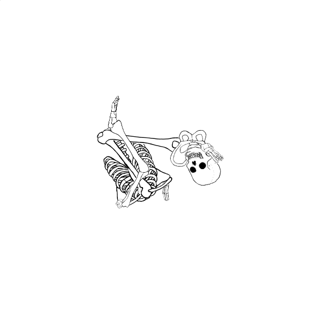 Dem bones dem bones dem – dry bones!