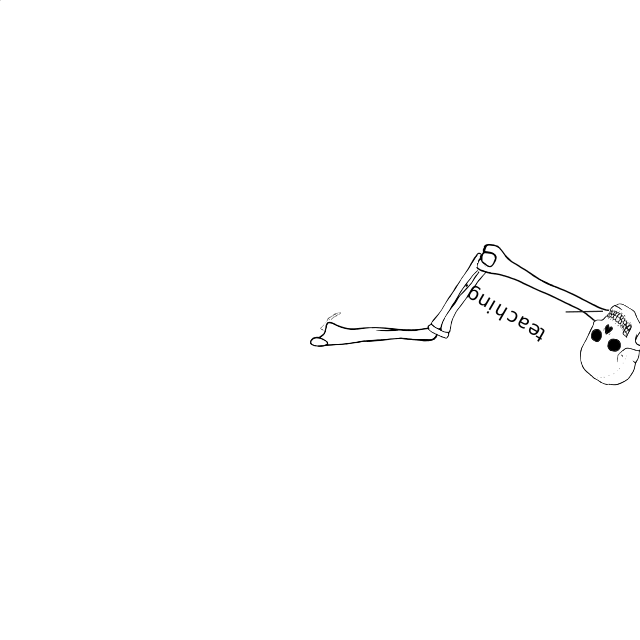Dem bones dem bones dem – dry bones!