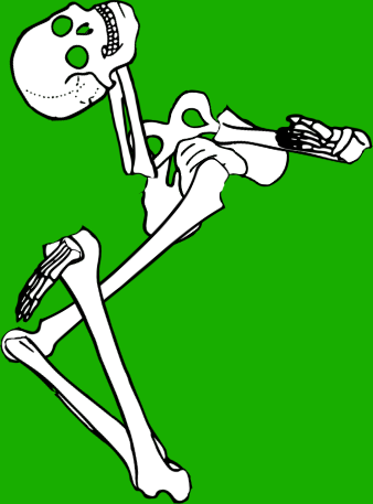Dem bones dem bones dem – dry bones!