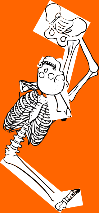 Dem bones dem bones dem – dry bones!