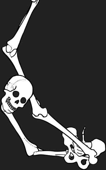 Dem bones dem bones dem – dry bones!