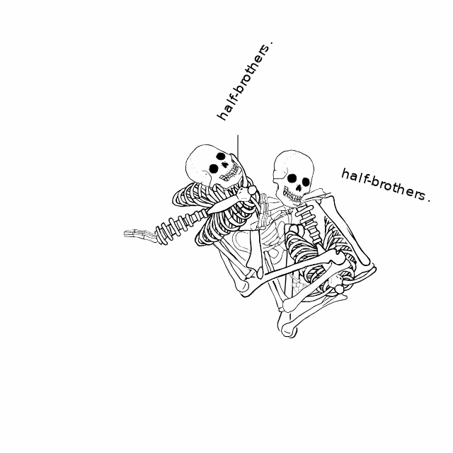 Dem bones dem bones dem – dry bones!