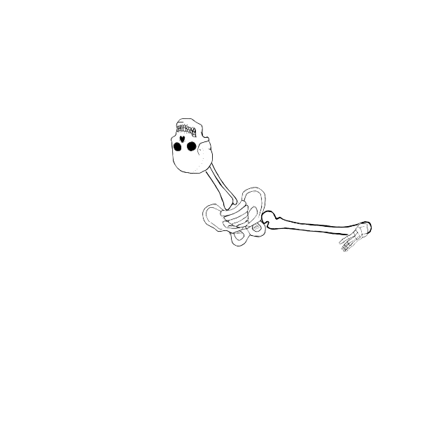 Dem bones dem bones dem – dry bones!