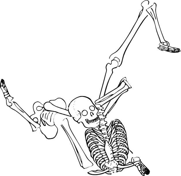 Dem bones dem bones dem – dry bones!