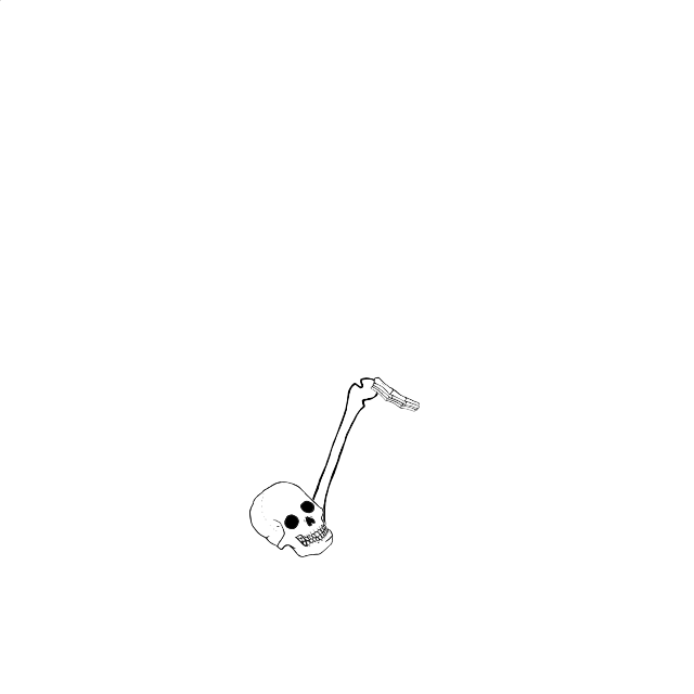 Dem bones dem bones dem – dry bones!