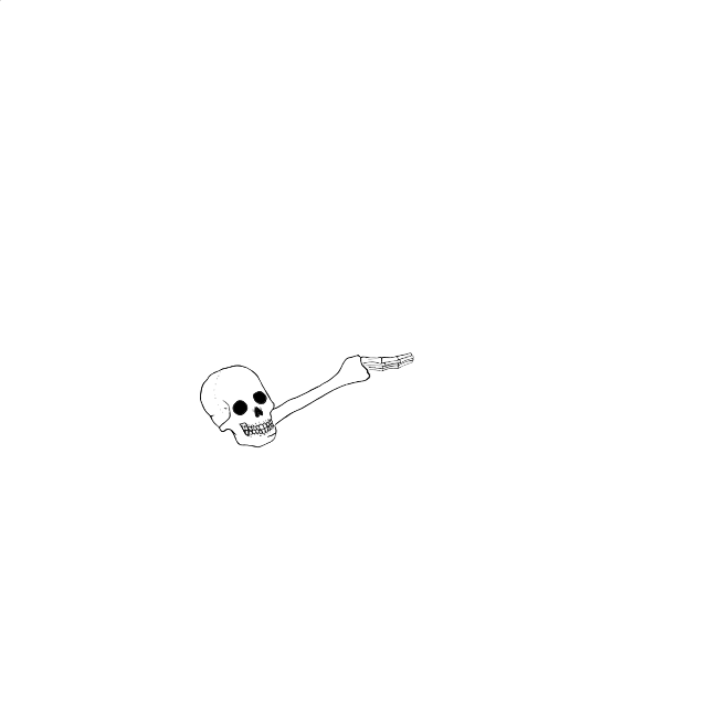 Dem bones dem bones dem – dry bones!