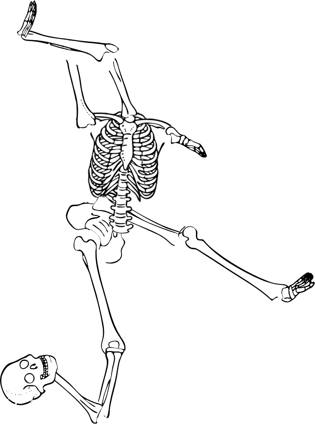 Dem bones dem bones dem – dry bones!