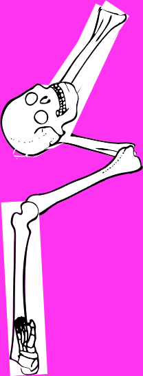 Dem bones dem bones dem – dry bones!