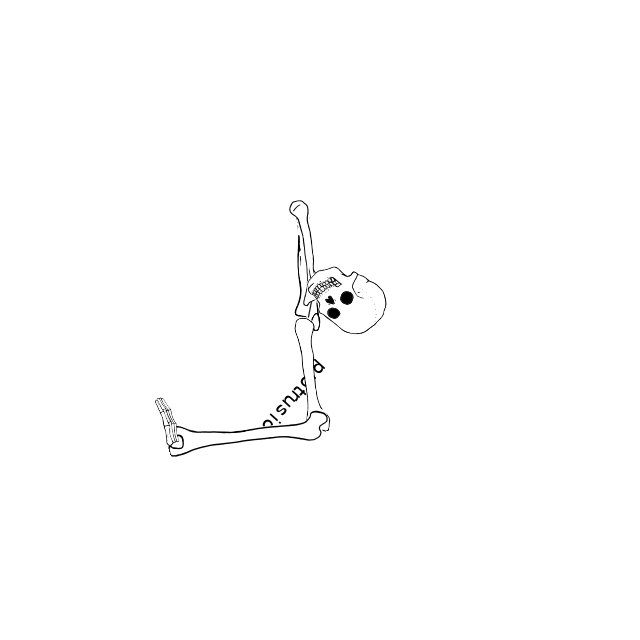Dem bones dem bones dem – dry bones!