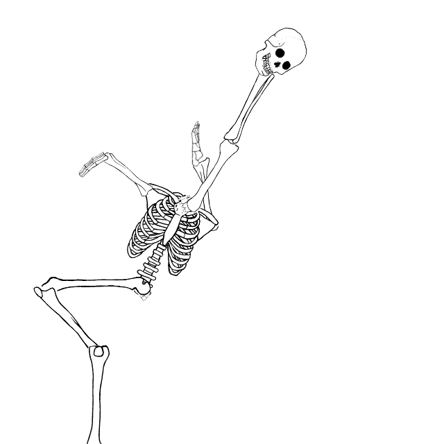 Dem bones dem bones dem – dry bones!