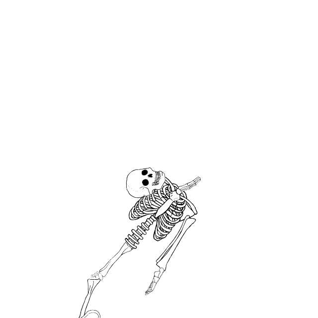 Dem bones dem bones dem – dry bones!