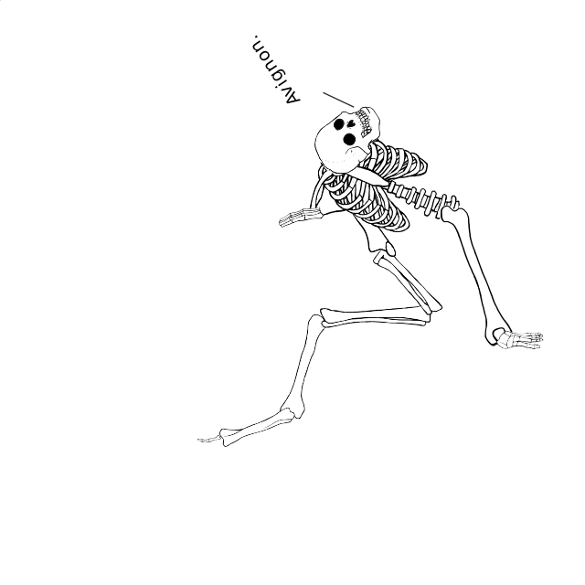 Dem bones dem bones dem – dry bones!