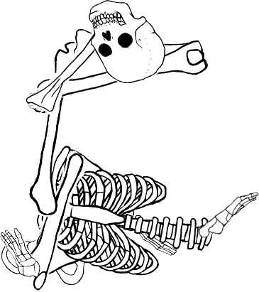 Dem bones dem bones dem – dry bones!