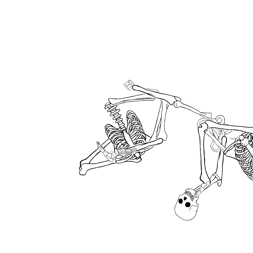 Dem bones dem bones dem – dry bones!