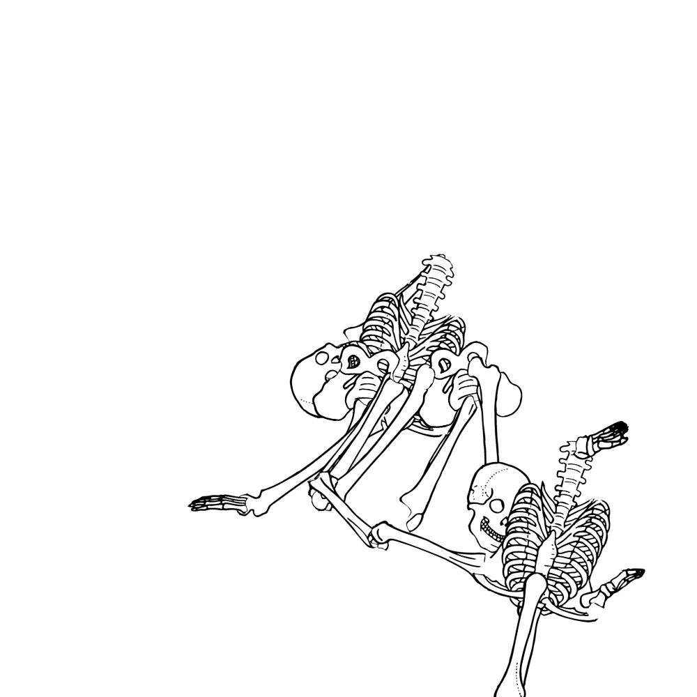 Dem bones dem bones dem – dry bones! Dem bones dem bones dem – extra bones!