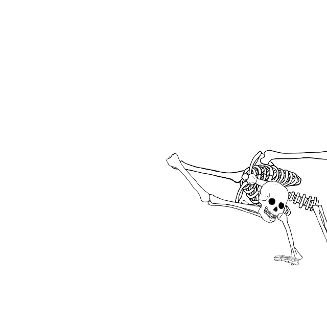 Dem bones dem bones dem – dry bones!