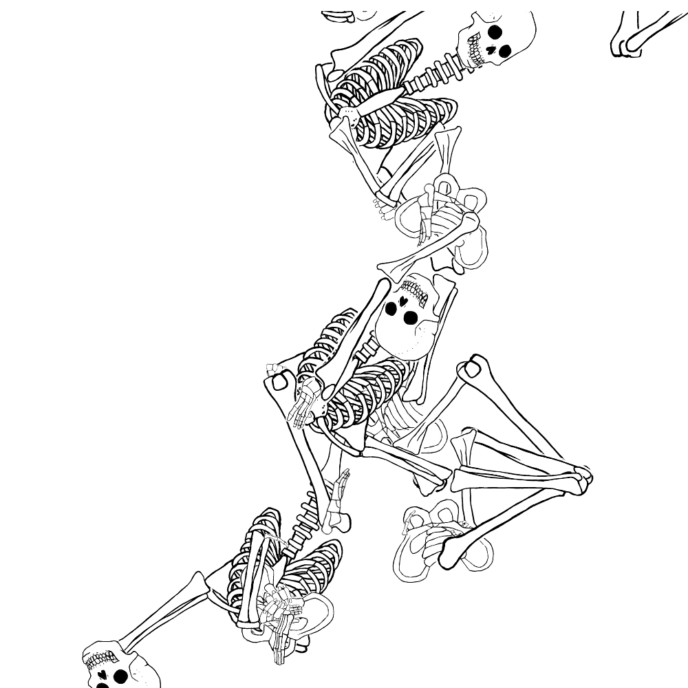 Dem bones dem bones dem – dry bones!