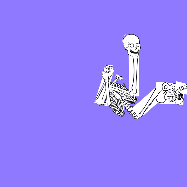 Dem bones dem bones dem – dry bones!