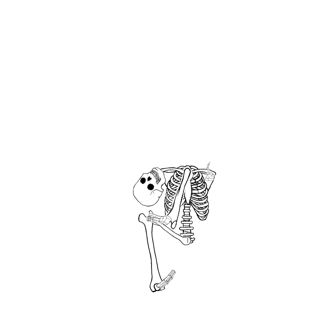 Dem bones dem bones dem – dry bones!