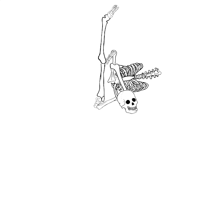 Dem bones dem bones dem – dry bones!
