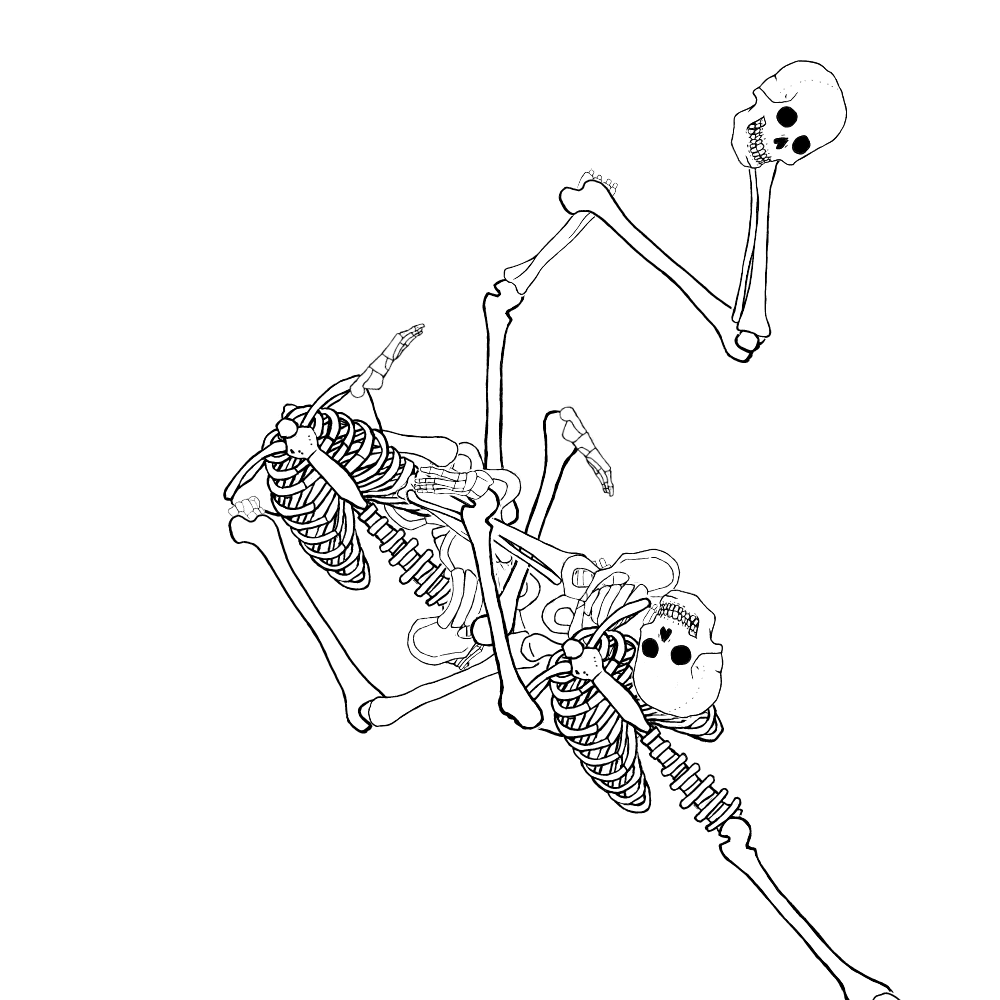 Dem bones dem bones dem – dry bones!