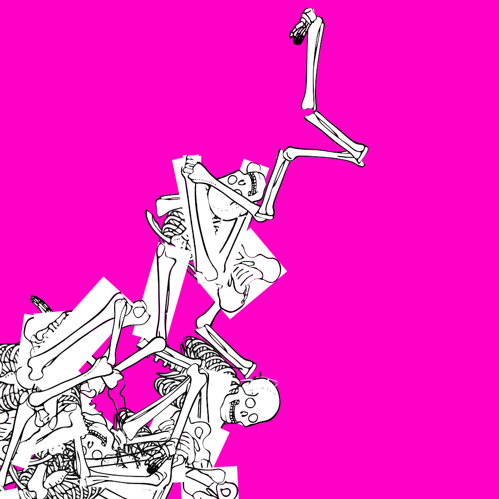 Dem bones dem bones dem – dry bones!