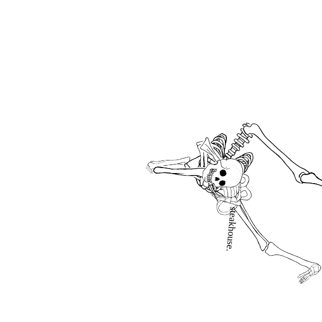 Dem bones dem bones dem – dry bones!