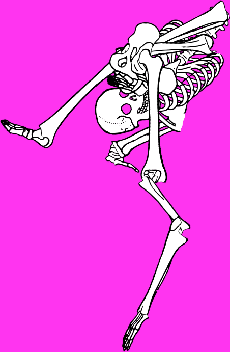 Dem bones dem bones dem – dry bones!
