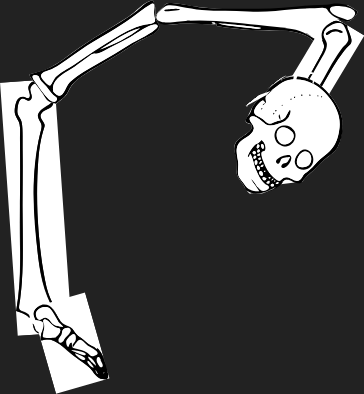 Dem bones dem bones dem – dry bones!