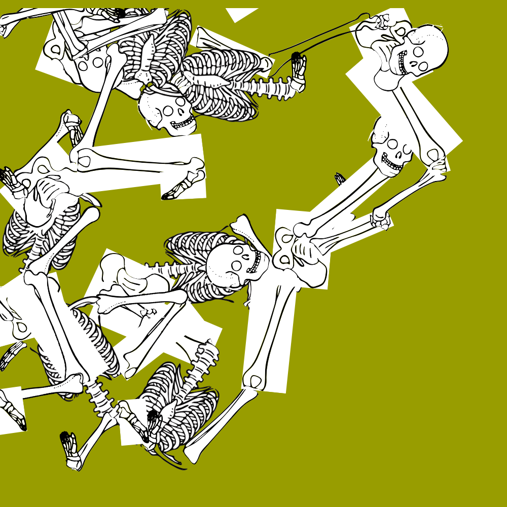 Dem bones dem bones dem – dry bones!