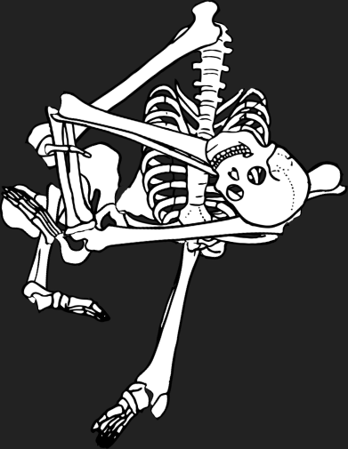 Dem bones dem bones dem – dry bones!