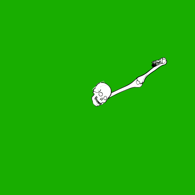 Dem bones dem bones dem – dry bones!