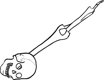 Dem bones dem bones dem – dry bones!