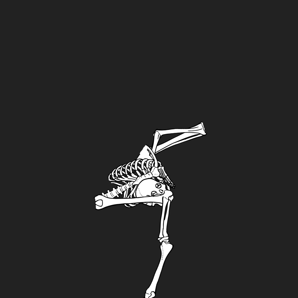 Dem bones dem bones dem – dry bones!