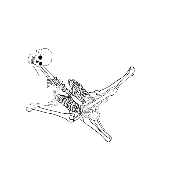 Dem bones dem bones dem – dry bones!